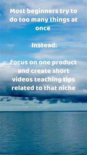 Focus beats confusion.