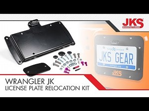 Jeep JK License Plate Relocation | How to Install