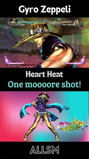 Gyro Zeppeli One moooore shot! JoJo's Bizarre Adventure