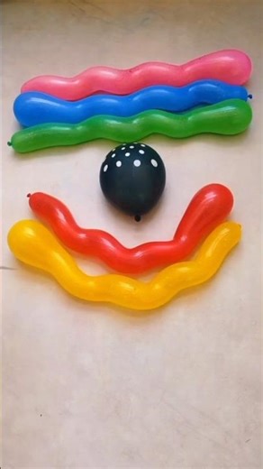 water Color Balloon popping #balloonpopping #poppballons #satisfying #funny