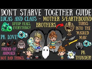 Lucas & Claus From Mother 3 Are Here! EarthBound Brothers?! - Don't Starve Together Guide [MOD]
