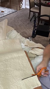 1.5K views · 26 reactions | Here is Part 1 of taking a pillow sham and making a bunny pillow. You will love how it turns out so be on the lookout for Part 2. Have you repurposed pillow shams before? #repurpose #suburbancountrycharm #handstitching | Suburban Country Charm | Facebook