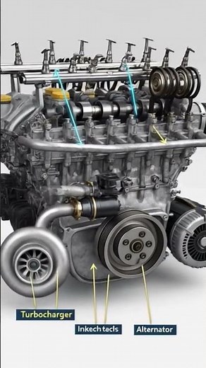 Car Engine Parts Explained | Complete Engine Components & Working
