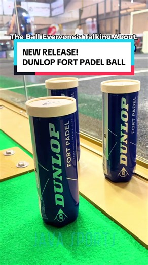 Dunlop Fort Padel Ball — Exceptional performance, unmatched feel. Available now at Java Sports! 🎾 #dunlop #padelball #padeltennis #padelvideos #fyp