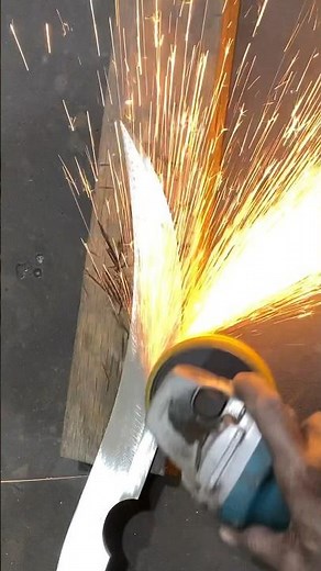 Make Mongolian swords from leaf springs #knife #sword