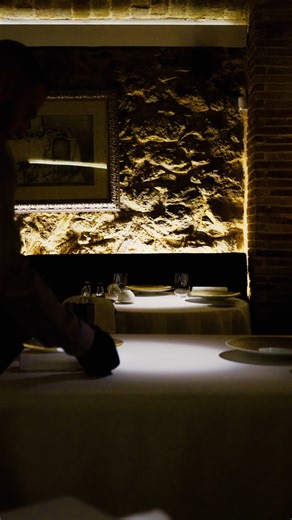 From the placement of the silver to the smoothing of the linens, the sacred ritual of table preparation defines the start of every refined journey we host. | Spondi Restaurant