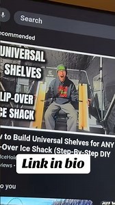 LOOK at This! New Ice Shack Build Video Just Dropped! #IceFishing #FlipOverShack #IceFishingDIY