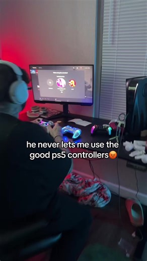 I was tired of replacing controllers so I finally grabbed an anti stick drift PS5 controller. Way smoother and the LED lights look crazy. #ps5gaming #ps5controller #gamingcontroller #gaminglife #gamers