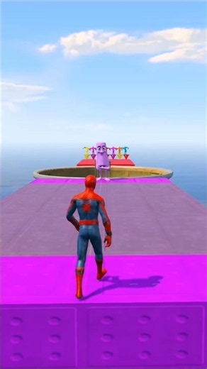 GTA 5 Epic Water Ragdolls Spiderman Jump/Fails Ep 383 #shorts