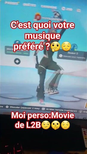 c'est quoi votre musique préféré 🤔😌#fortnite #viralvideo #question #clips #