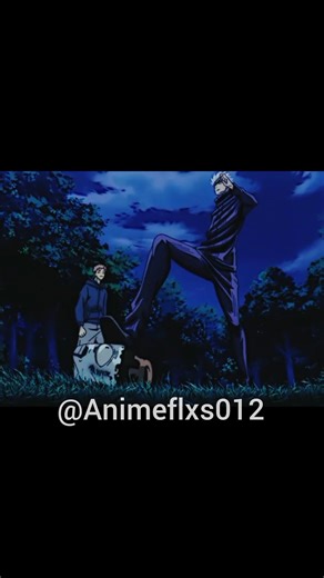 Gojo Domain Expansion 💜 Unlimited Void Used#anime #shortvideo #animeflxs012