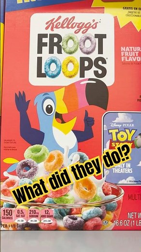 What Did They Do To Toucan Sam!? #frootloops