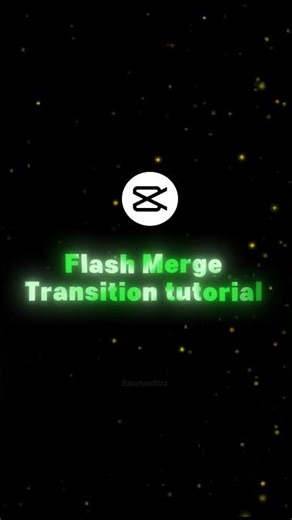 Capcut Flash Merge Transition Tutorial | Trending Video Editing #edit#transition #capcut #shortvideo