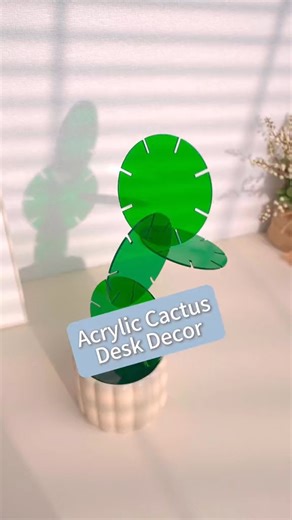 Make an acrylic homedecor using xTool P2 to make your home stunning. xTool P2: https://dataaccess.mblock.cc/t/HY #xtool #xtoolp2 | xTool