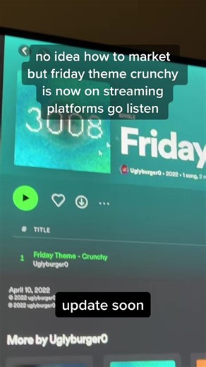Friday Theme (Crunchy) Now Available on Streaming Platforms