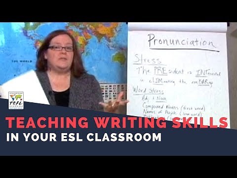 Teaching Writing Skills in the ESL Classroom