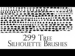 How To Make a Tree Brush In Photoshop (TUTORIAL)
