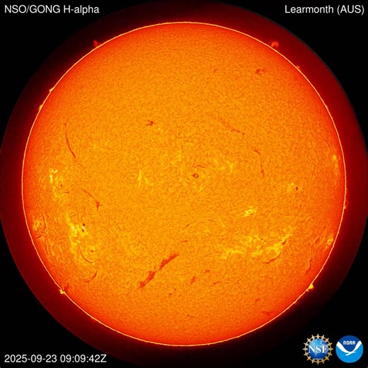 Solar Activity Report: September 22-28, 2025 Solar activity fluctuated between low and moderate levels throughout the week. The week began quietly, marked by low C-class flares. Activity then intensified, reaching moderate levels with several high C-class and M-class flares. By midweek, conditions briefly returned to low levels before rising again the following day and remaining moderate through the weekend. In total, 59 C-class and 8 M-class flares were recorded, with the most intense event—a p