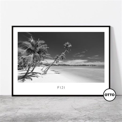 Fiji Wall Art | Home Decor Print | Tropical Island Art Travel Poster | Artful Photo Travel Gift Memento Idea - Etsy