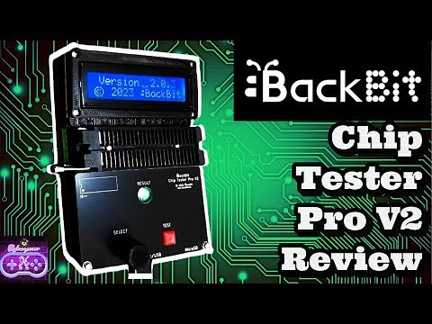 A Look at the Backbit Chip Tester Pro V2: The Ultimate Tool for Retro Gaming & Computing Enthusiasts