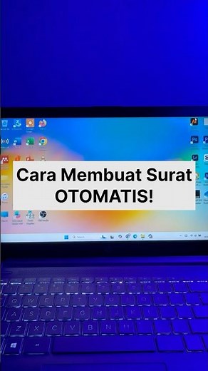 🔥Cara Membuat Template Surat Otomatis (Tanpa Mikir) di Windows 11 & Windows 10 #tutorial