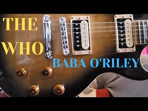 The Who "Baba O'Riley" Guitar Lesson