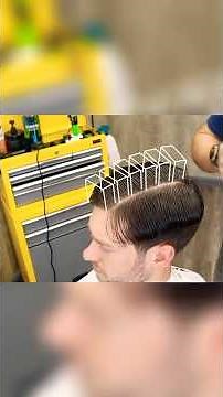 How to cut the TOP of MENS hair with SCISSORS!!! #barber