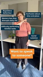 The early signs of dementia are very subtle and may not be immediately obvious. Symptoms can vary from person to person. If you think you or a loved one are experiencing symptoms of dementia, we’re here to help. Call the National Dementia Helpline for advice and support anytime on 1800 100 500 or visit dementia.org.au/helpline. | Dementia Australia