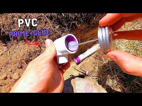 How To Prime & Glue PVC Pipe the RIGHT Way