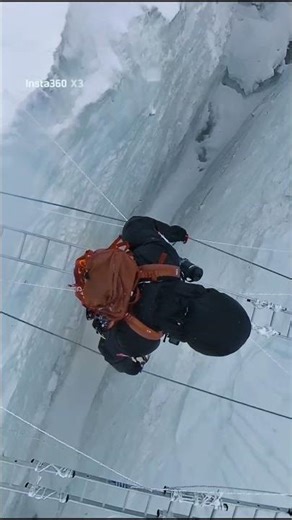 Day 31 of Everest Expedition - Khumbu ladders
