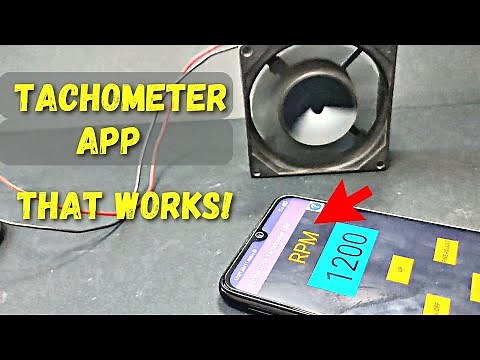 Tachometer APP that really works! | For Android and IOS