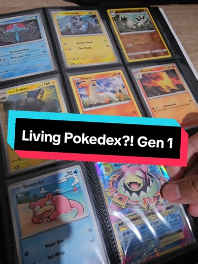 Decided to create my own Pokedex using Pokemon TCG this 2026! Start tayo sa Gen 1! #pokemon #pokemontcg #pokedex #tcg #pikachu