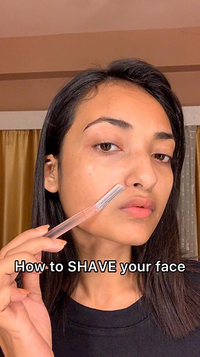 Angry 😡 tutorial on facial Shaving ! If you also want to use @mycarmesi , you can find it on Amazon and Nykaa. #angrypreeti #ad #faceshaving | Pretty she is