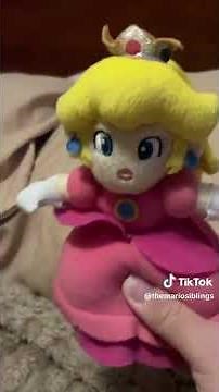 💕Princess Peach And Princess Baby Peach And Baby Mario Plush Nintendo💕