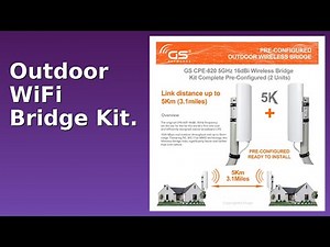 REVIEW (2026): Outdoor WiFi Bridge Kit.. ESSENTIAL details.