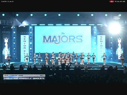 Cheer Extreme - Senior Elite| The Majors 2026 #cheerextreme #seniorelite #fyp #themajors #allstarcheerleading