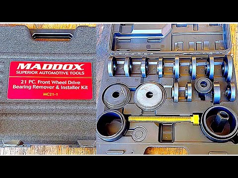 21 PC. Front Wheel Drive Bearing Remover & Installer Kit