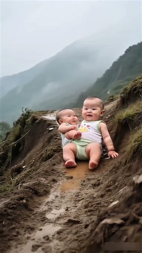 cute baby falling 🤩 #shorts