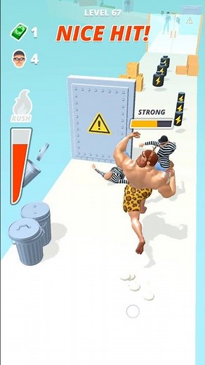 Muscle Rush level 67 (stone man) #pumpingmuscle ‪@herasChannel‬