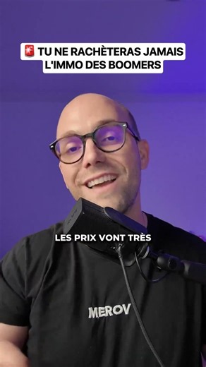 60% du patrimoine immobilier français est entre les mains des +60 ans. C'est plus de la MOITIÉ. Dan