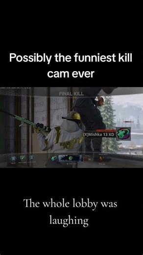 Call of duty Funny final kill #playstation #gaming #funny #xbox #pcgaming #callofduty #pvp #shorts