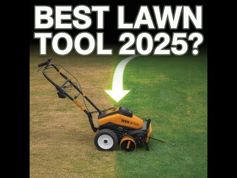🔥 WEN DT1516 Review – Is This the BEST 2-in-1 Lawn Dethatcher & Scarifier? [Watch Before You Buy!]