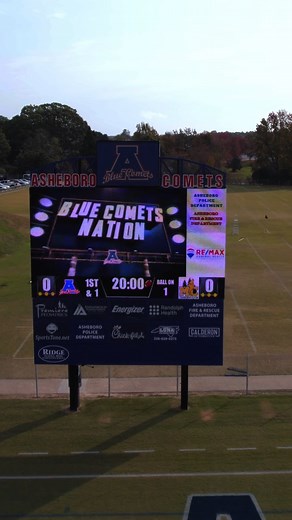 Check out how Asheboro High School uses Daktronics Sports Marketing to subsidize their scoreboard and other programs. #DakSchools | Daktronics