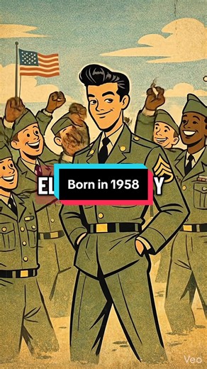 Replying to @Gamer 1958 Boomer recap. Rock and roll explodes, the space age begins, and pop culture shifts fast. The United States creates NASA, officially launching the American space program, while Elvis Presley steps away from music to serve in the U.S. Army. Radio is everywhere with Chuck Berry, The Coasters, The Everly Brothers, and the global hit “Volare.” Vertigo, Gigi, and Cat on a Hot Tin Roof fill theaters, and television expands with the debut of The Donna Reed Show. If you were born 