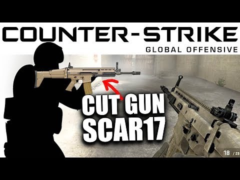 Cut Content of CS:GO - SCAR17 Assault Rifle - CCCS#28