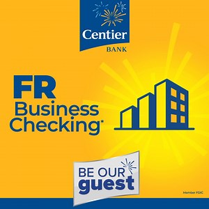 Be our guest and say goodbye to monthly fees with our FREE Business Checking 💼 | Centier Bank