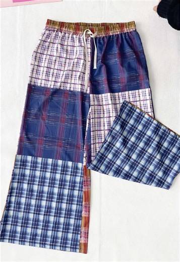 These vintage plaid pants are way more wearable than I expected 😌 #pants #vintagepants #spotlightfinds #tiktokshopcreatorpicks #tiktokshopjumpstartsale
