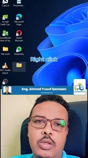 55K views · 916 reactions | Sidee Folder  shortcut loogu sameeyaa, Magaca loo qariyaa sidoo kale icon ka loo qariyaa. | Ahmed Yusuf Qamaan | Facebook