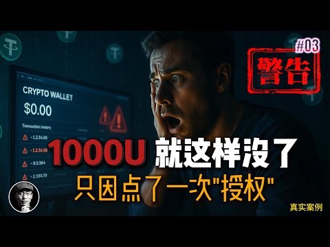 软钱包授权诈骗揭秘：1000U消失！Trust Wallet/MetaMask用户必看 | 真实案例完整拆解
