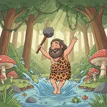 Uncle Booga | Jungle Dance #cavemancomedy #dinosaurchase #funnyanimation #youtubeshorts